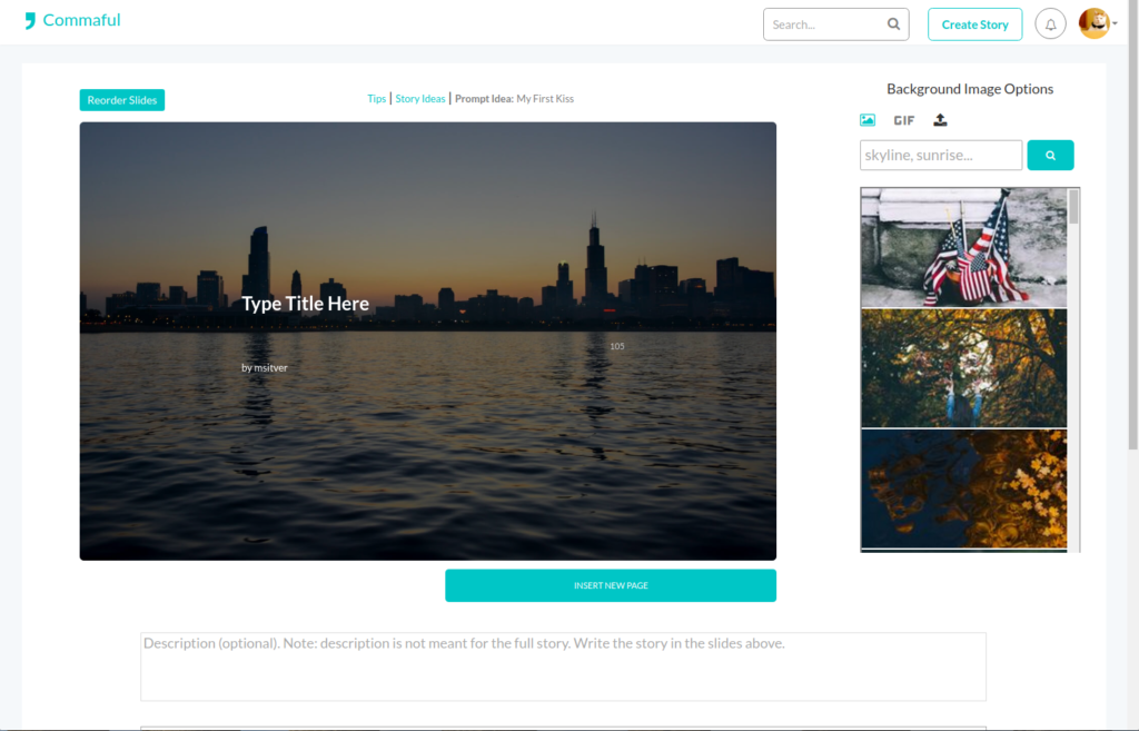 commaful - make facebook caption videos free